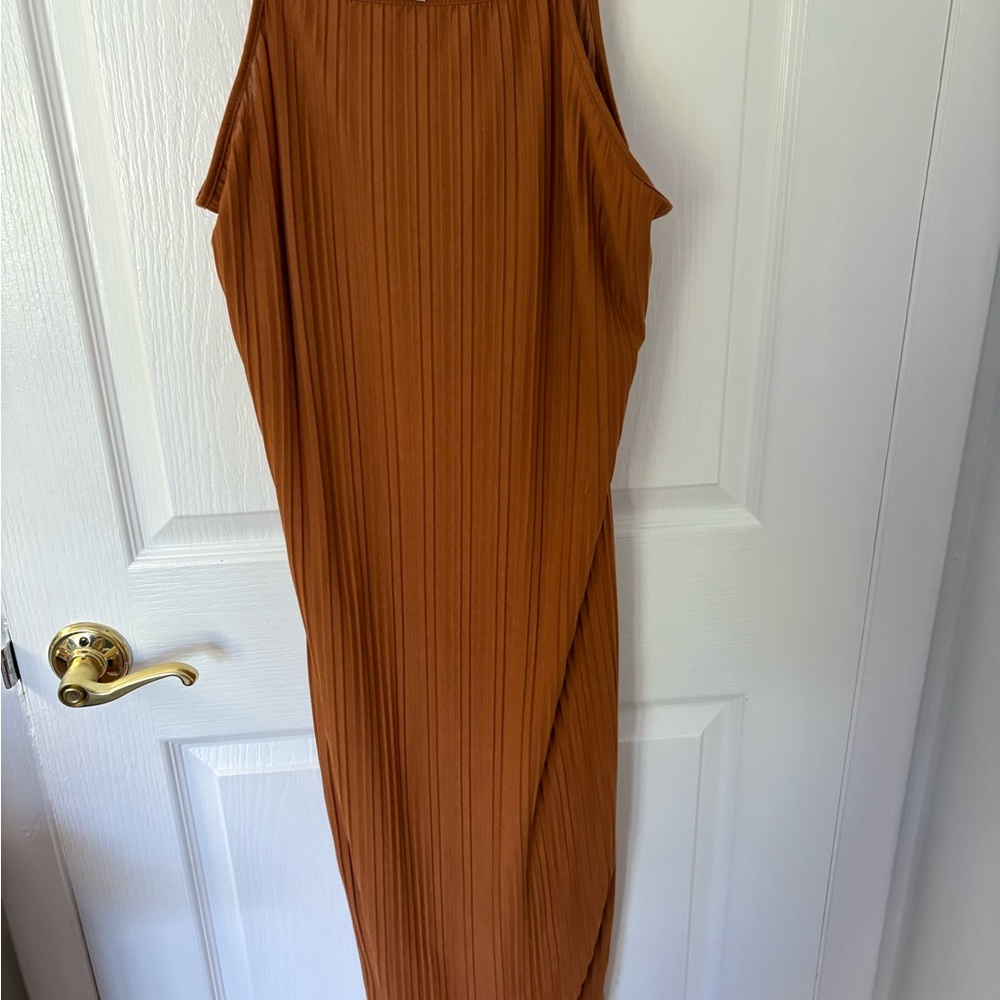 Elegant  Brown Dress